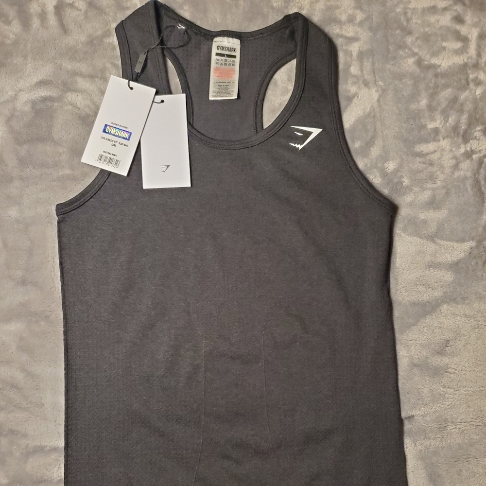 🤩Gymshark black muscle tank.